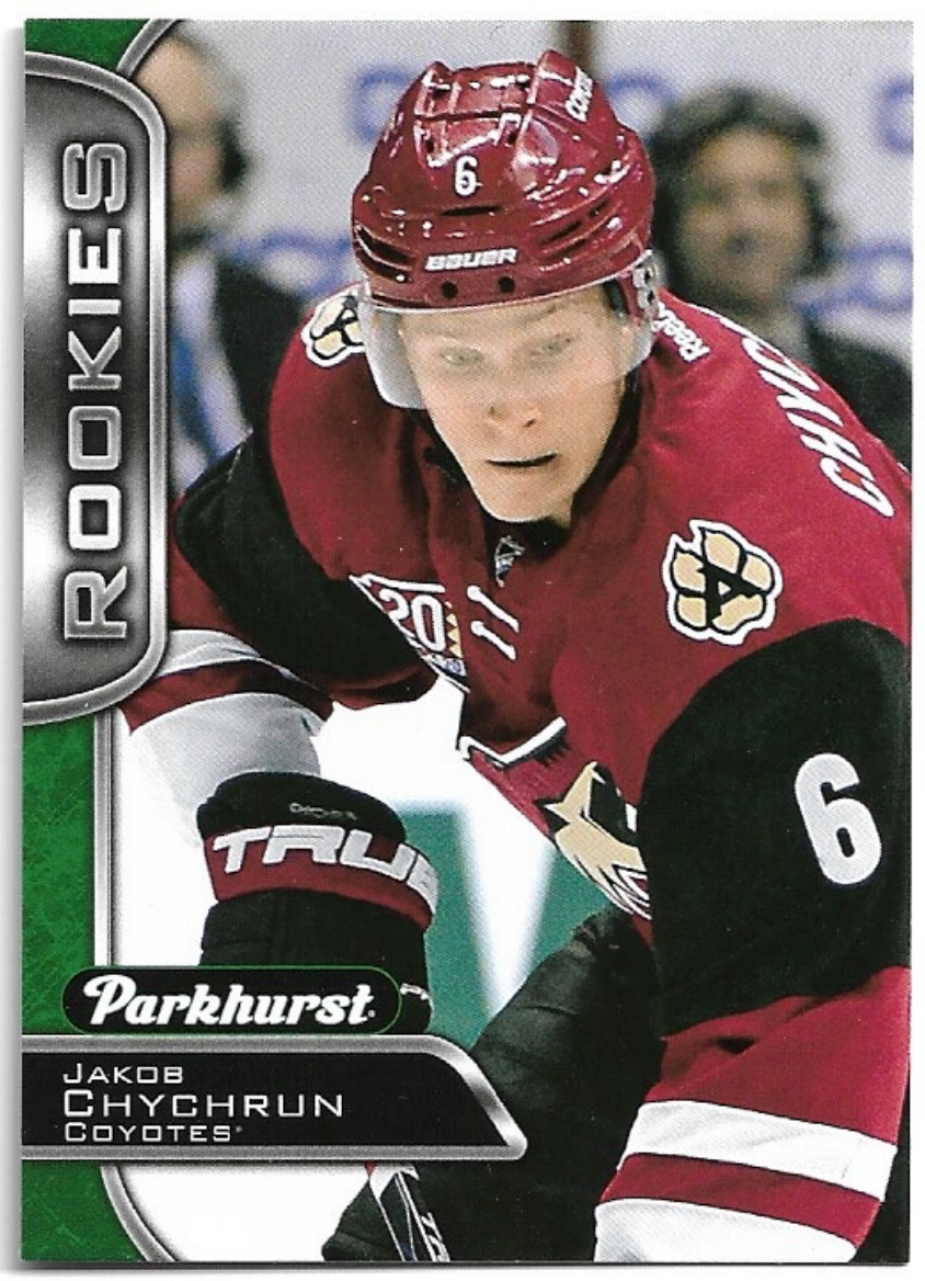 Rookie JAKOB CHYCHRUN 16-17 UD Parkhurst
