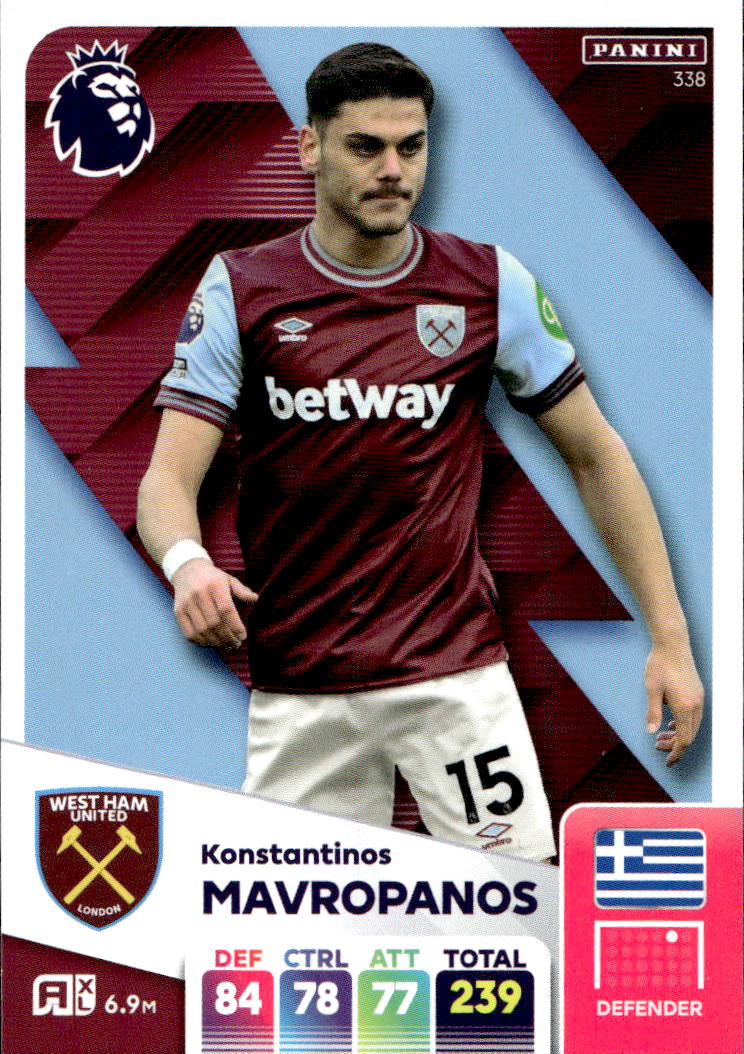 KONSTANTINOS MAVROPANOS 2025 Panini Adrenalyn XL Premier League