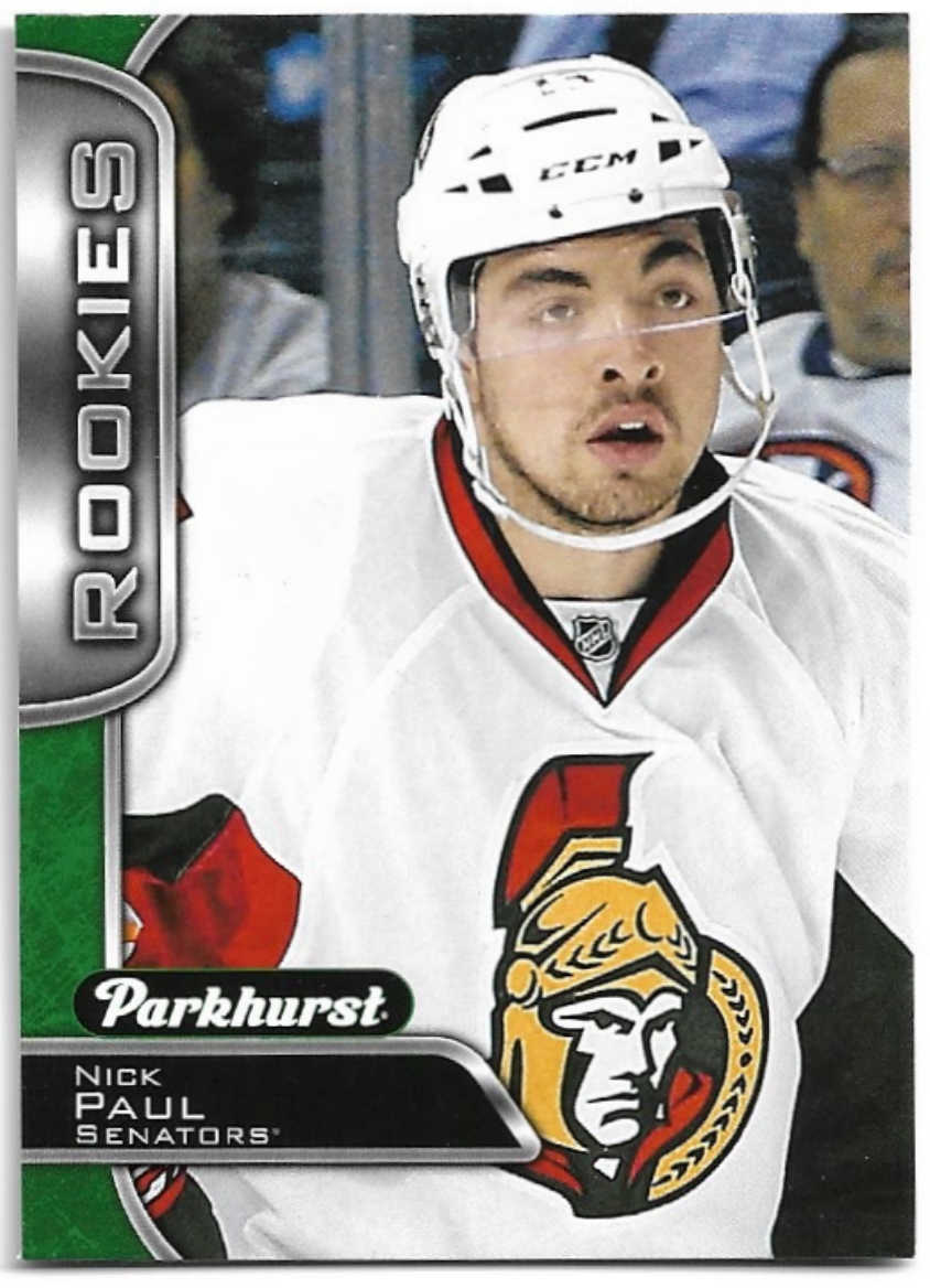 Rookie NICK PAUL 16-17 UD Parkhurst