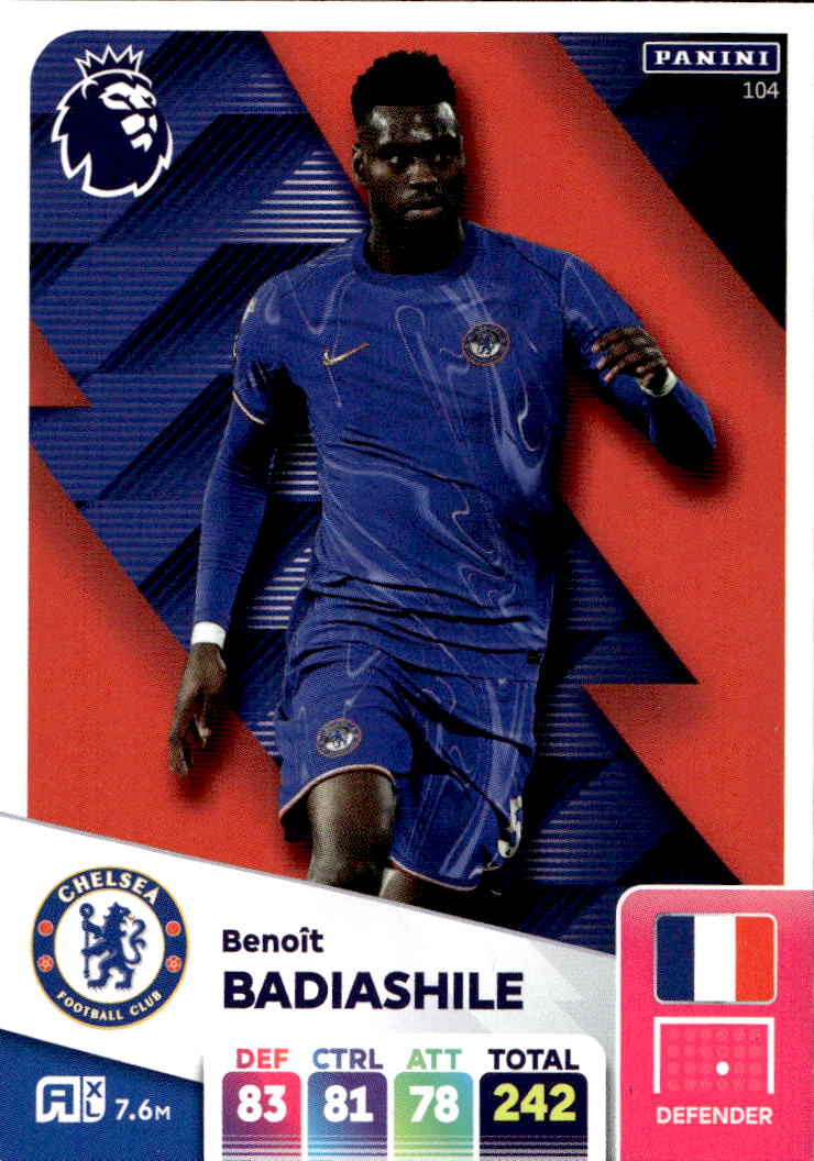 BENOIT BADIASHILE 2025 Panini Adrenalyn XL Premier League