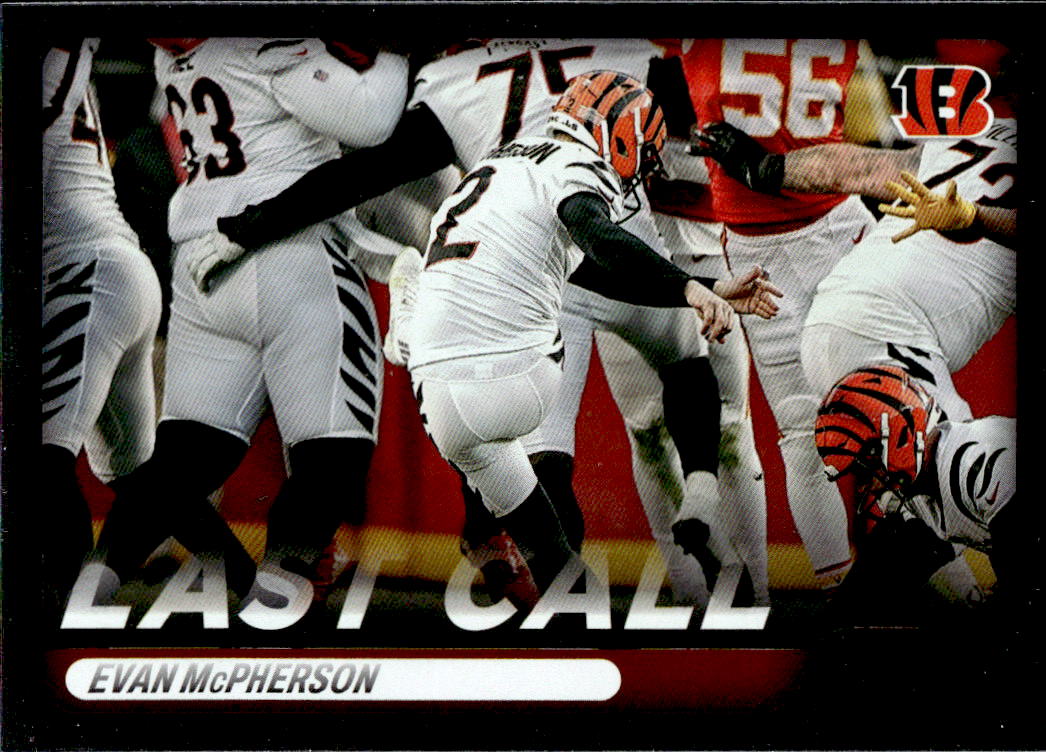 Last Call EVAN MCPHERSON 2022 Panini Absolute Football