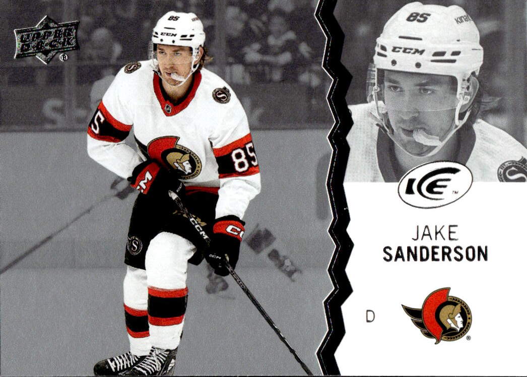 JAKE SANDERSON 23-24 UD Ice