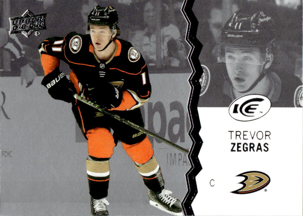 TREVOR ZEGRAS 23-24 UD Ice