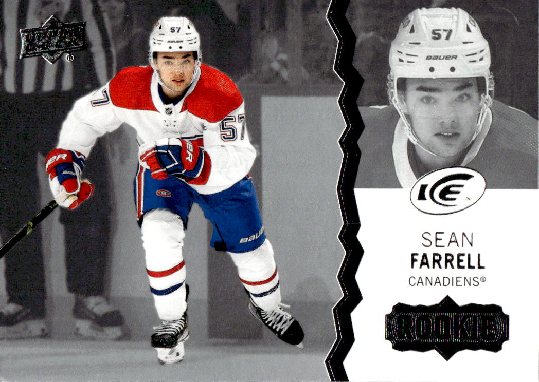 Rookie SEAN FARRELL 23-24 UD Ice
