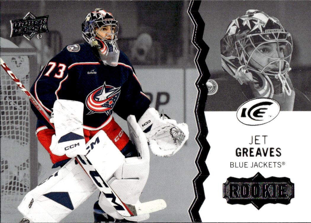 Rookie JET GREAVES 23-24 UD Ice