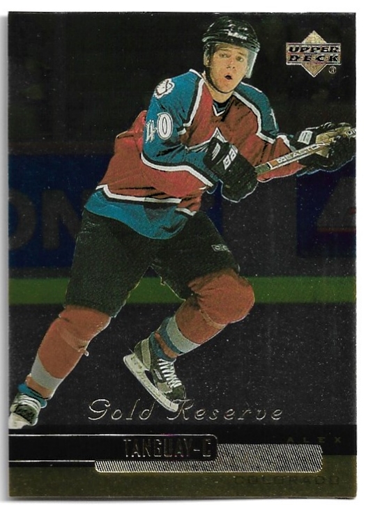 ALEX TANGUAY 99-00 UD Gold Reserve