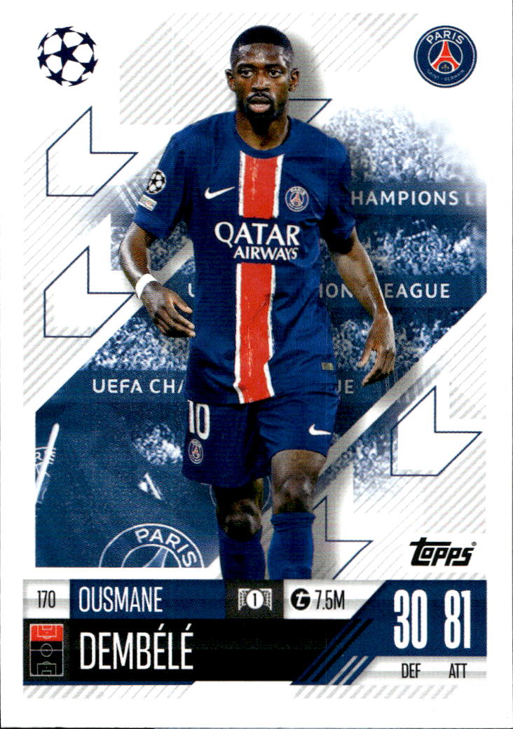 OUSMANE DEMBELE 24-25 Match Attax UCL