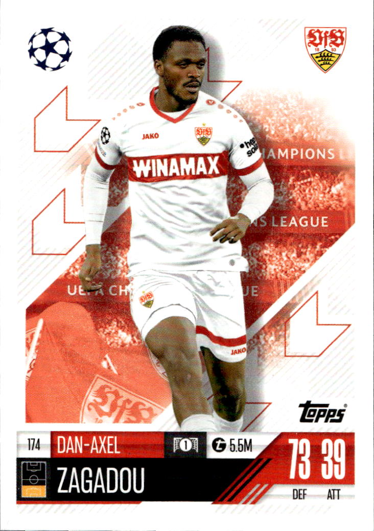 DAN-AXEL ZAGADOU 24-25 Match Attax UCL