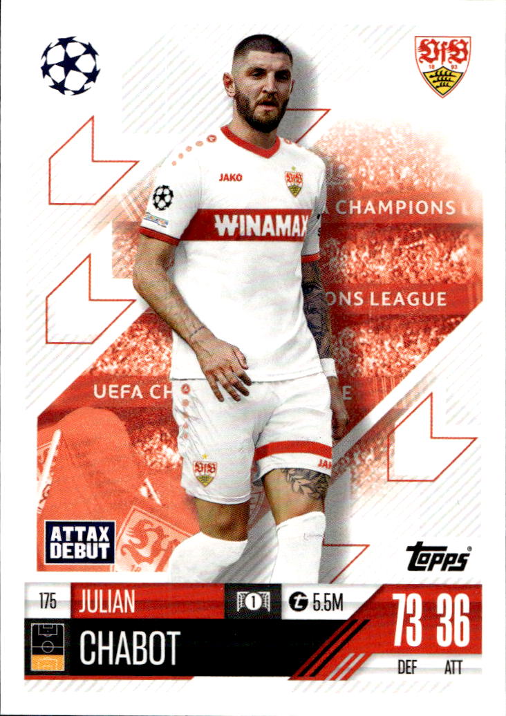 JULIAN CHABOT 24-25 Match Attax UCL