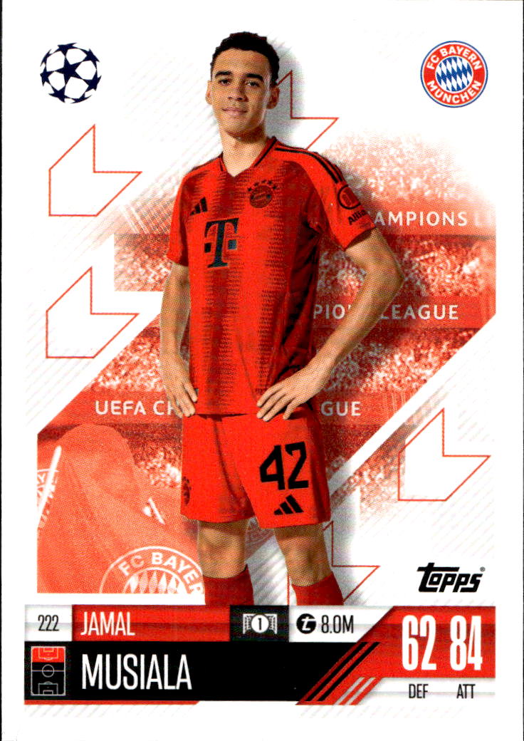 JAMAL MUSIALA 24-25 Match Attax UCL