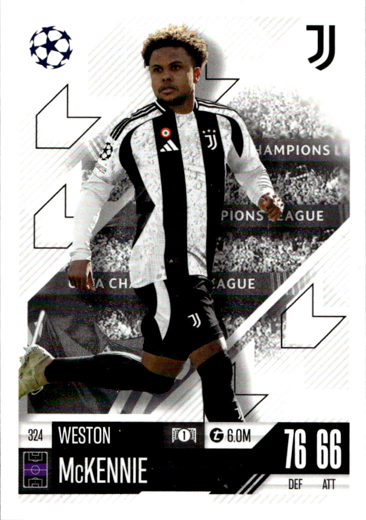 WESTON MCKENNIE 24-25 Match Attax UCL