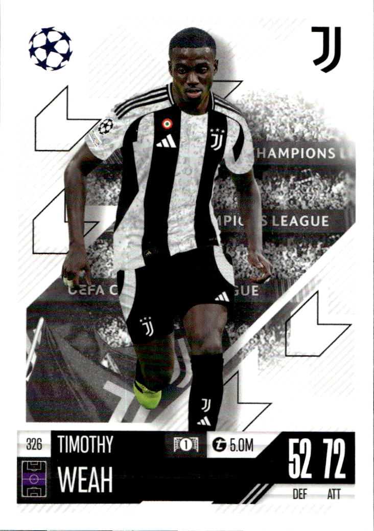 TIMOTHY WEAH 24-25 Match Attax UCL