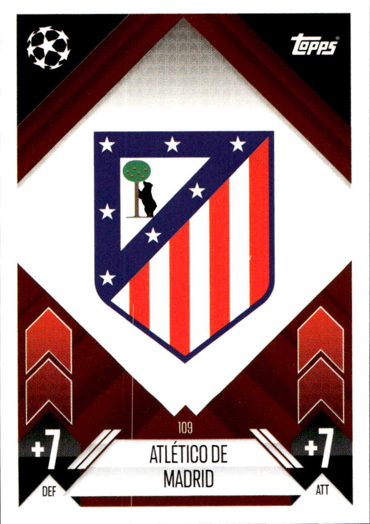 Club Badge ATLETICO MADRID 24-25 Match Attax UCL