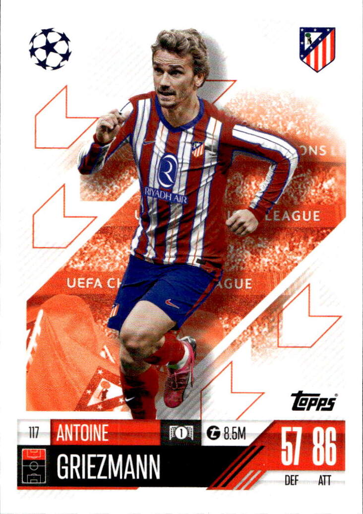 ANTOINE GRIEZMANN 24-25 Match Attax UCL