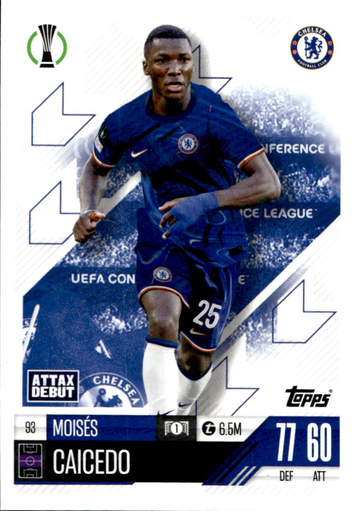 MOISES CAICEDO 24-25 Match Attax UCL