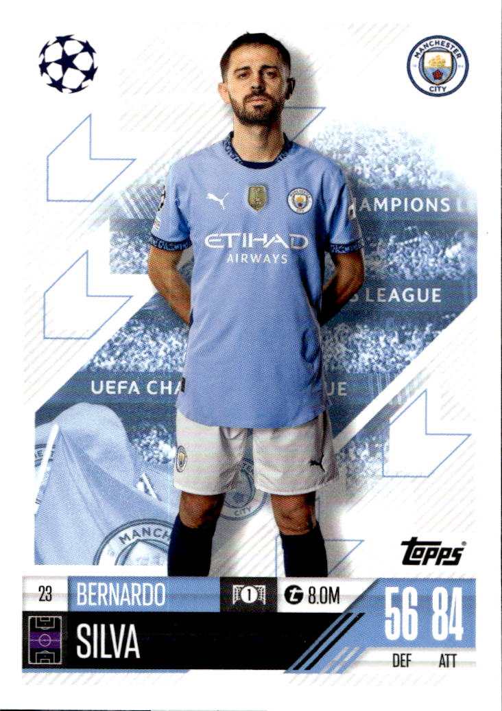 BERNARDO SILVA 24-25 Match Attax UCL