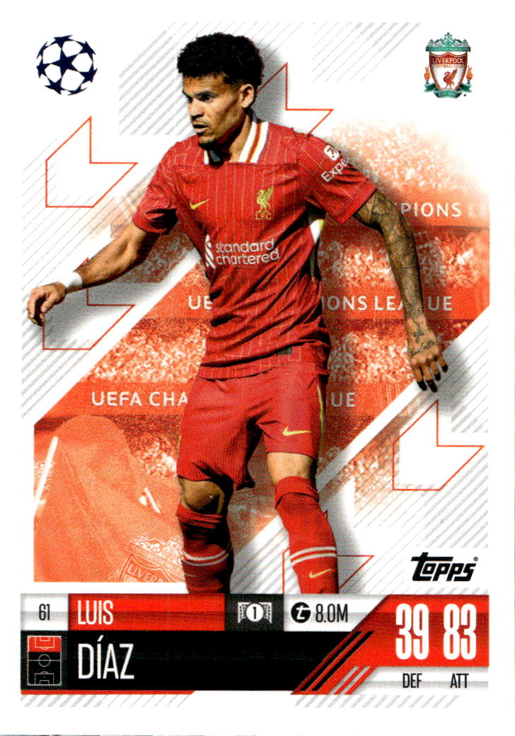 LUIS DIAZ 24-25 Match Attax UCL