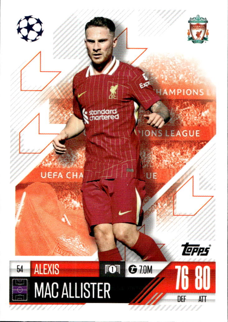 ALEXIS MAC ALLISTER 24-25 Match Attax UCL