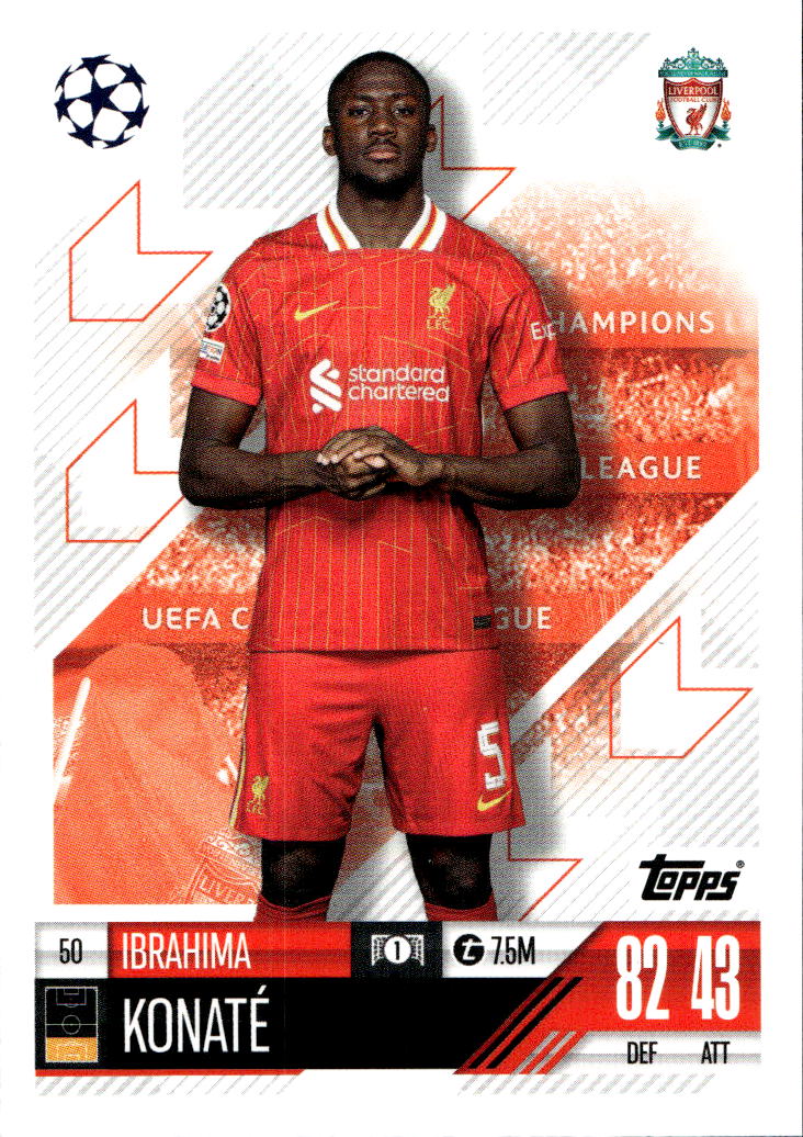 IBRAHIMA KONATE 24-25 Match Attax UCL