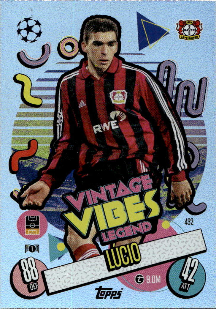 Vintage Vibes Legend LUCIO 24-25 Match Attax UCL