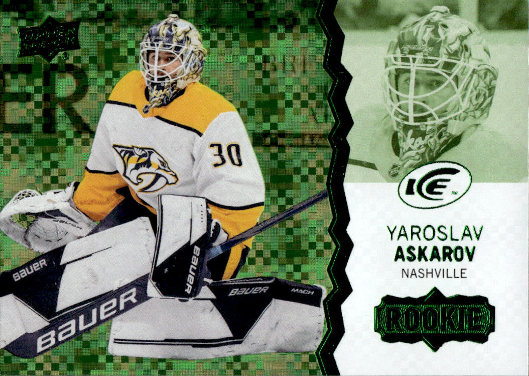 Rookie Green YAROSLAV ASKAROV 23-24 UD Ice
