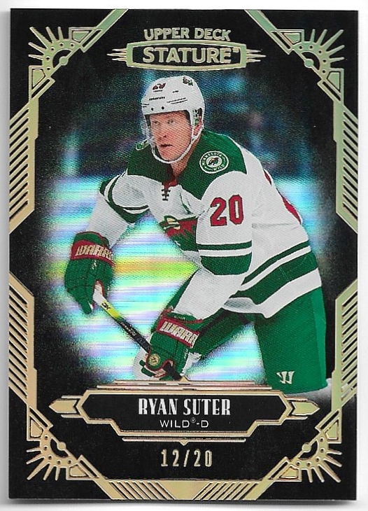 Black RYAN SUTER 20-21 UD Stature /20