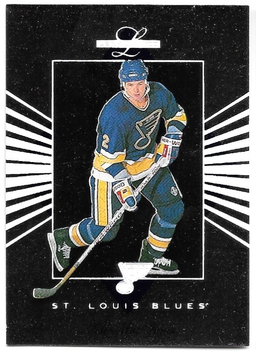 AL MACINNIS 94-95 Leaf Limited