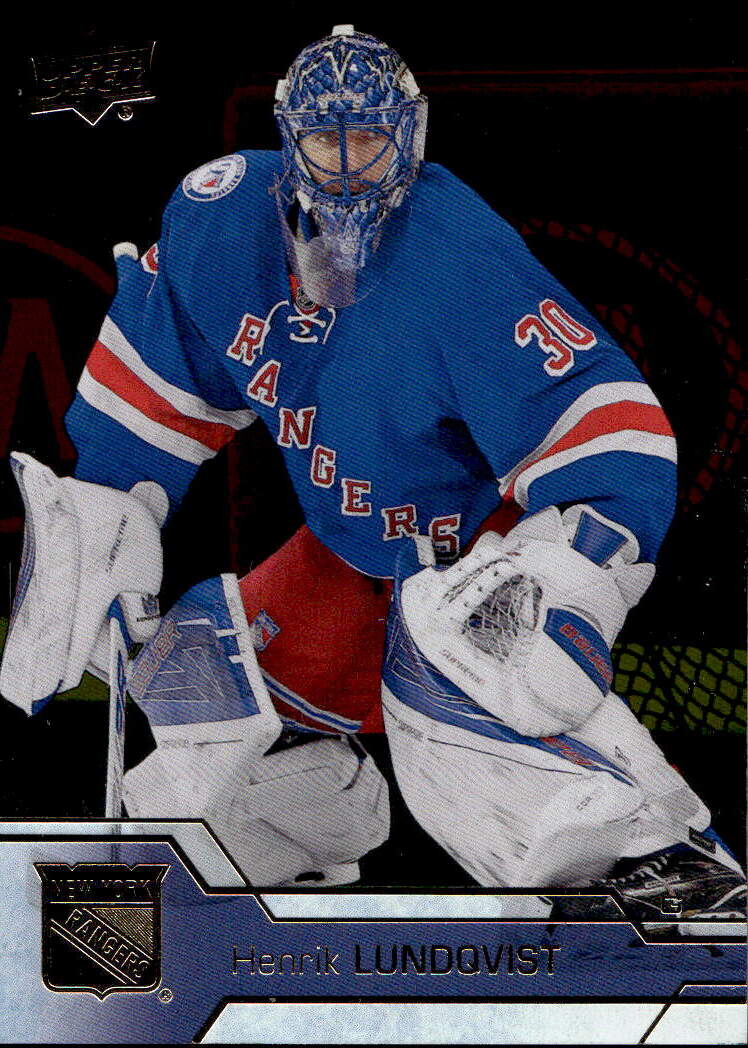 Silver Foil HENRIK LUNDQVIST 16-17 UD Series 2