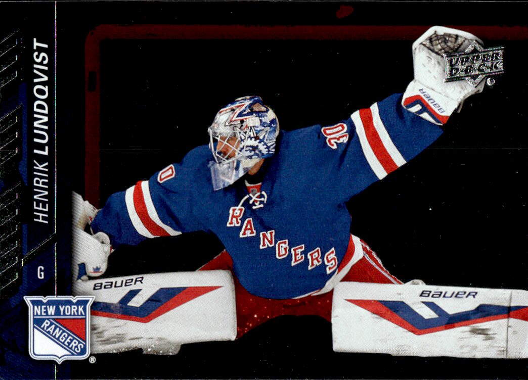 Silver Foil HENRIK LUNDQVIST 15-16 UD Series 2