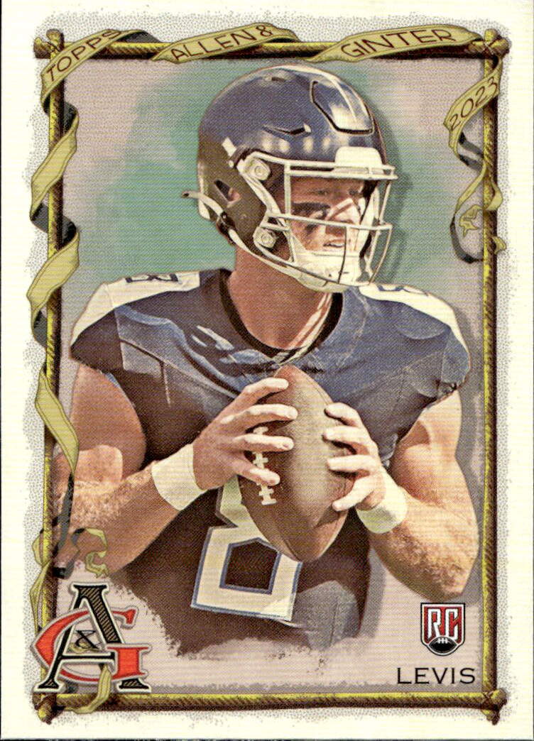 Rookie Allen & Ginter WILL LEVIS 2023 Topps Composite Football