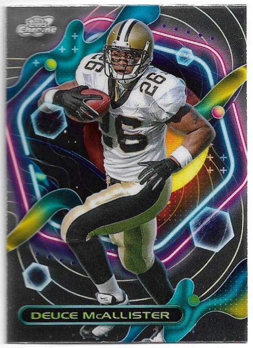 Cosmic Chrome DEUCE MCALLISTER 2023 Topps Composite Football