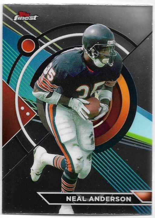 Finest NEAL ANDERSON 2023 Topps Composite Football