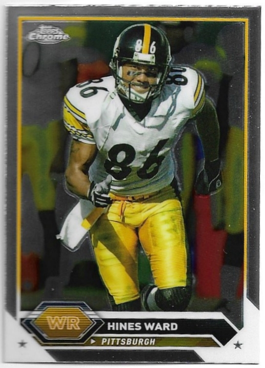 Chrome HINES WARD 2023 Topps Composite Football