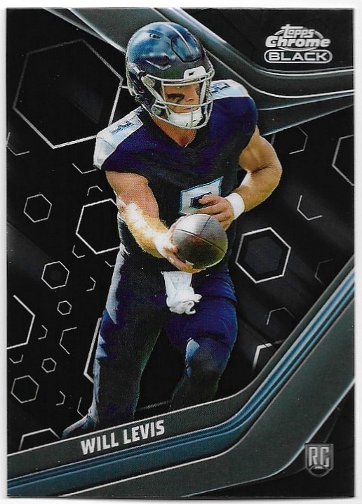 Rookie Chrome Black WILL LEVIS 2023 Topps Composite Football