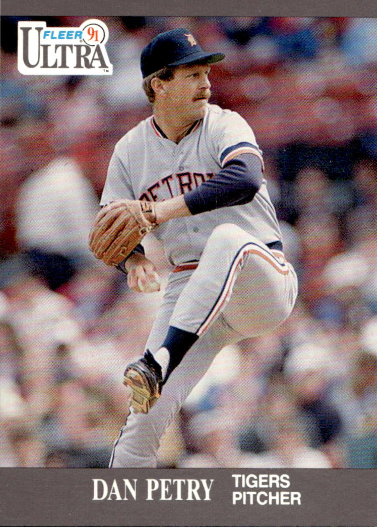 DAN PETRY 1991 Fleer Ultra Baseball