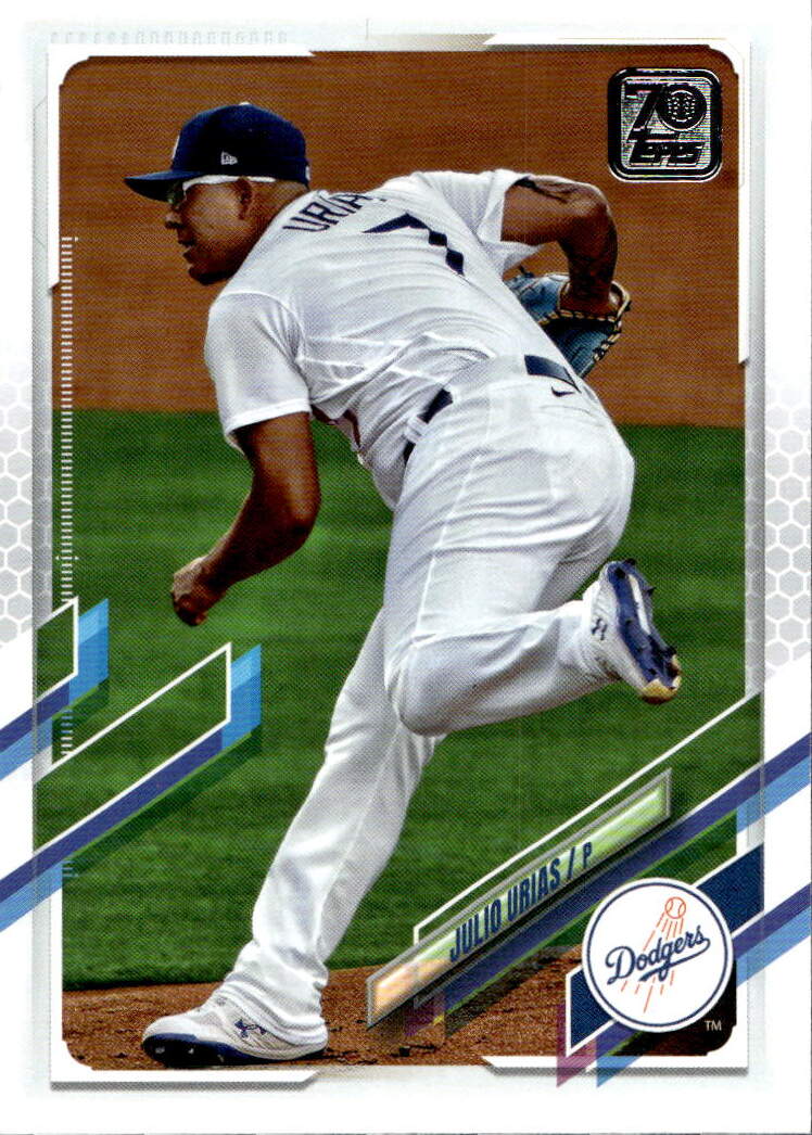 JULIO URIAS 2021 Topps Series 1 Baseball