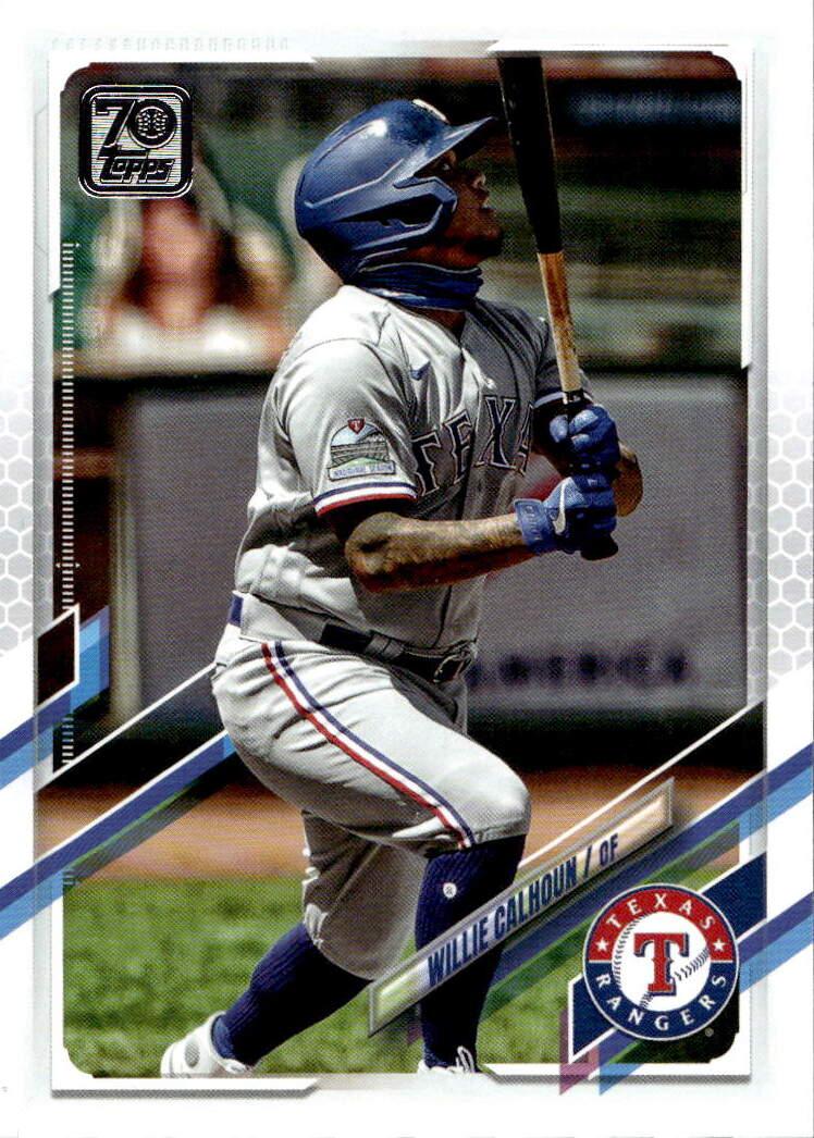 WILLIE CALHOUN 2021 Topps Series 1 Baseball