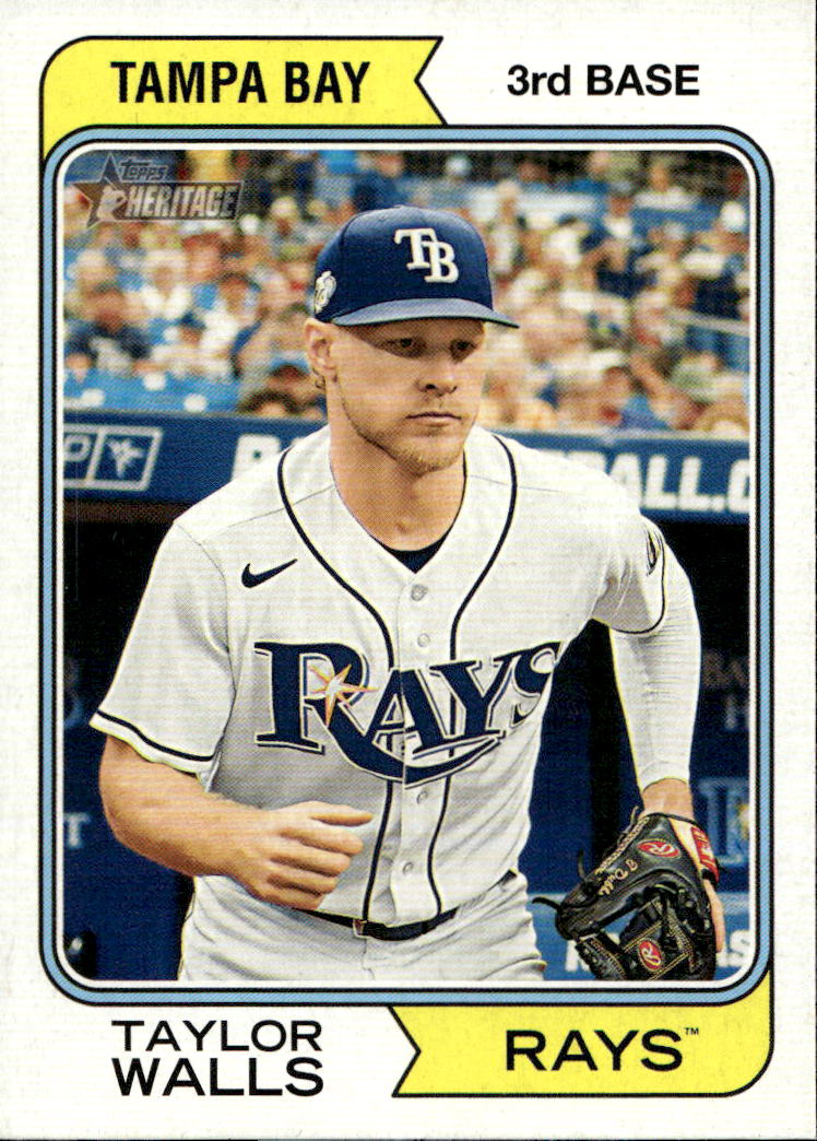 TAYLOR WALLS 2023 Topps Heritage High Number Baseball