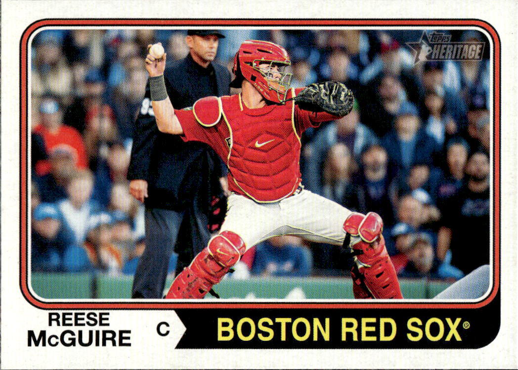 REESE MCGUIRE 2023 Topps Heritage High Number Baseball