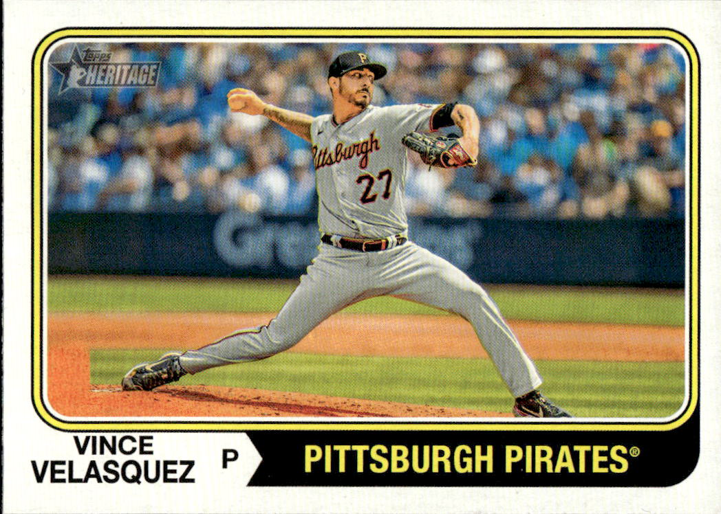 VINCE VELASQUEZ 2023 Topps Heritage High Number Baseball