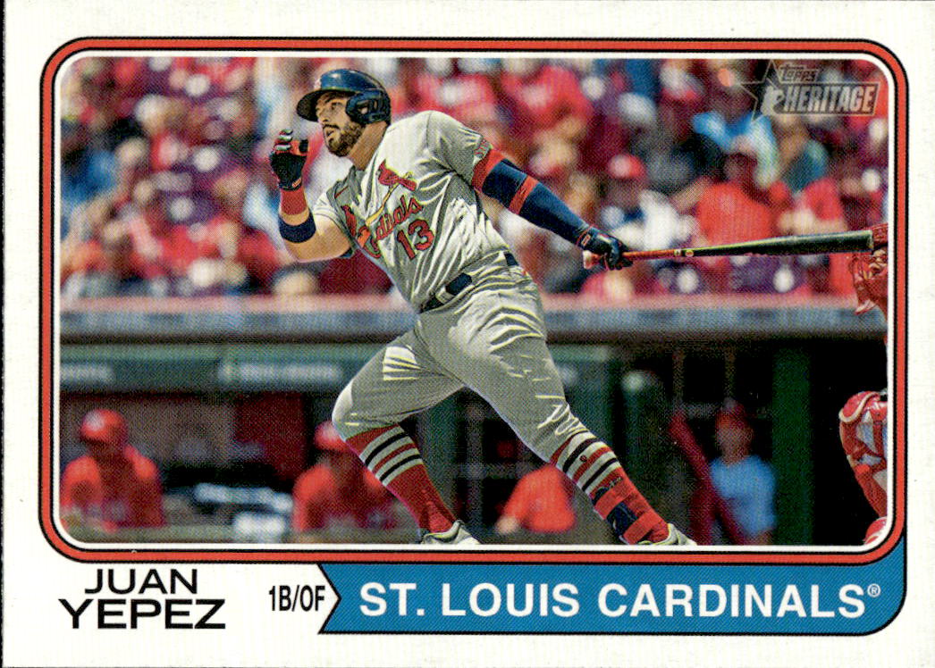 JUAN YEPEZ 2023 Topps Heritage High Number Baseball