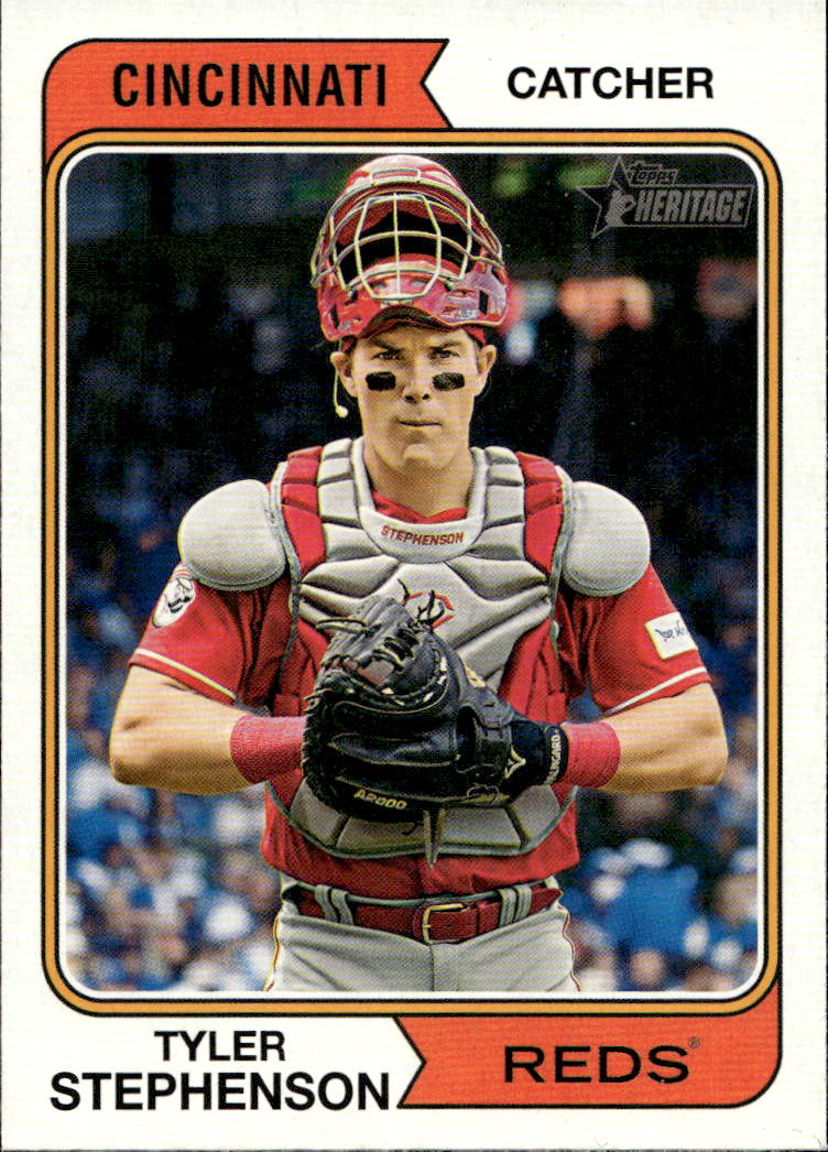 TYLER STEPHENSON 2023 Topps Heritage High Number Baseball