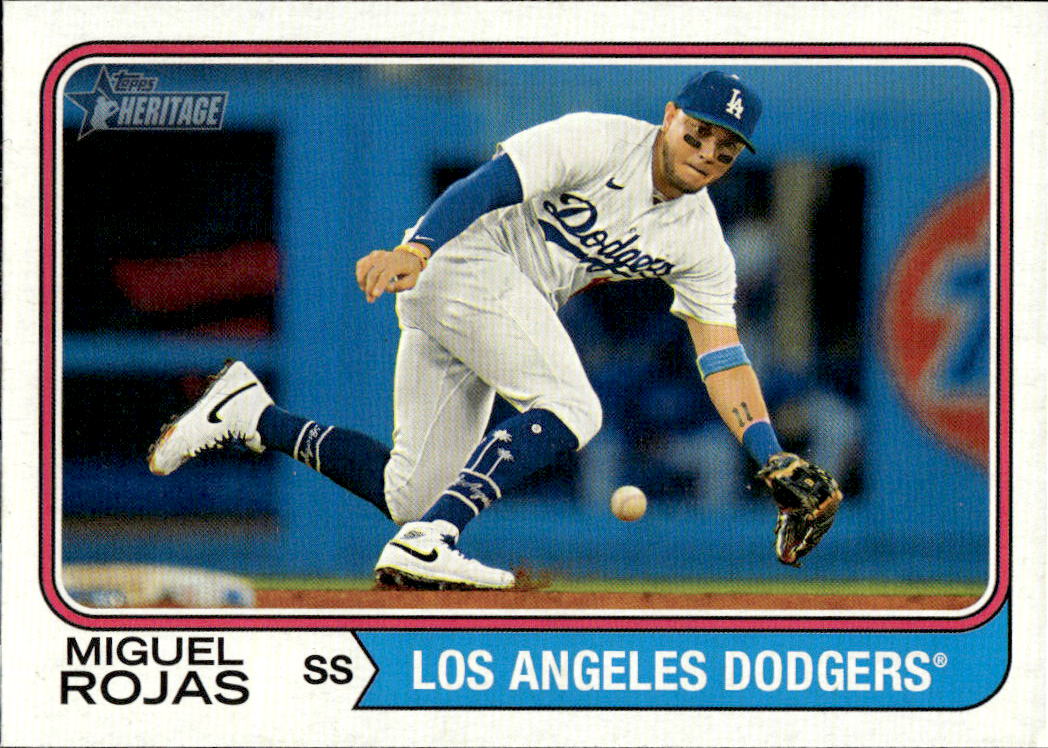 MIGUEL ROJAS 2023 Topps Heritage High Number Baseball