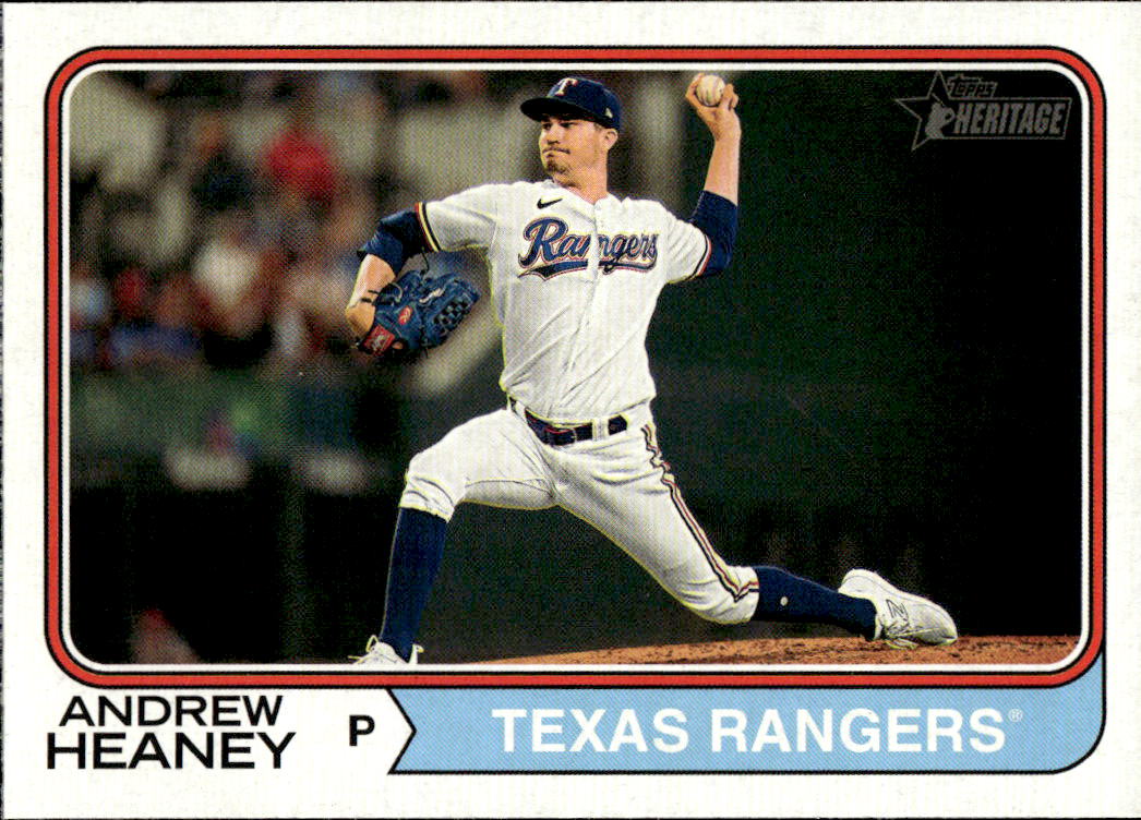 ANDREW HEANEY 2023 Topps Heritage High Number Baseball
