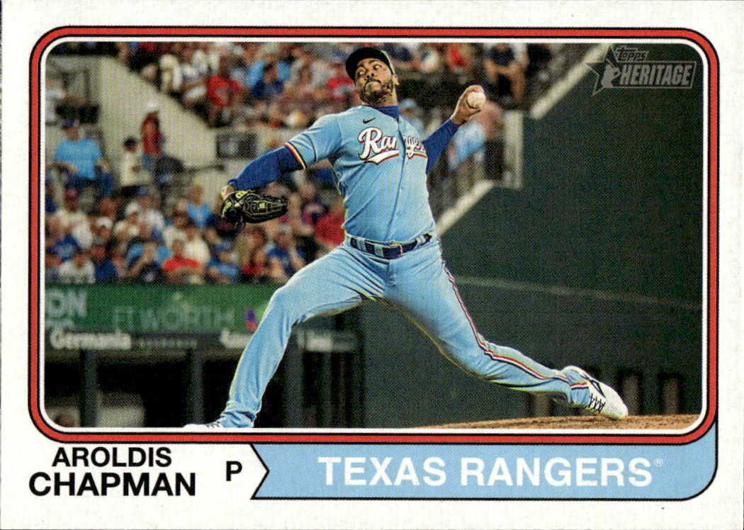 AROLDIS CHAPMAN 2023 Topps Heritage High Number Baseball