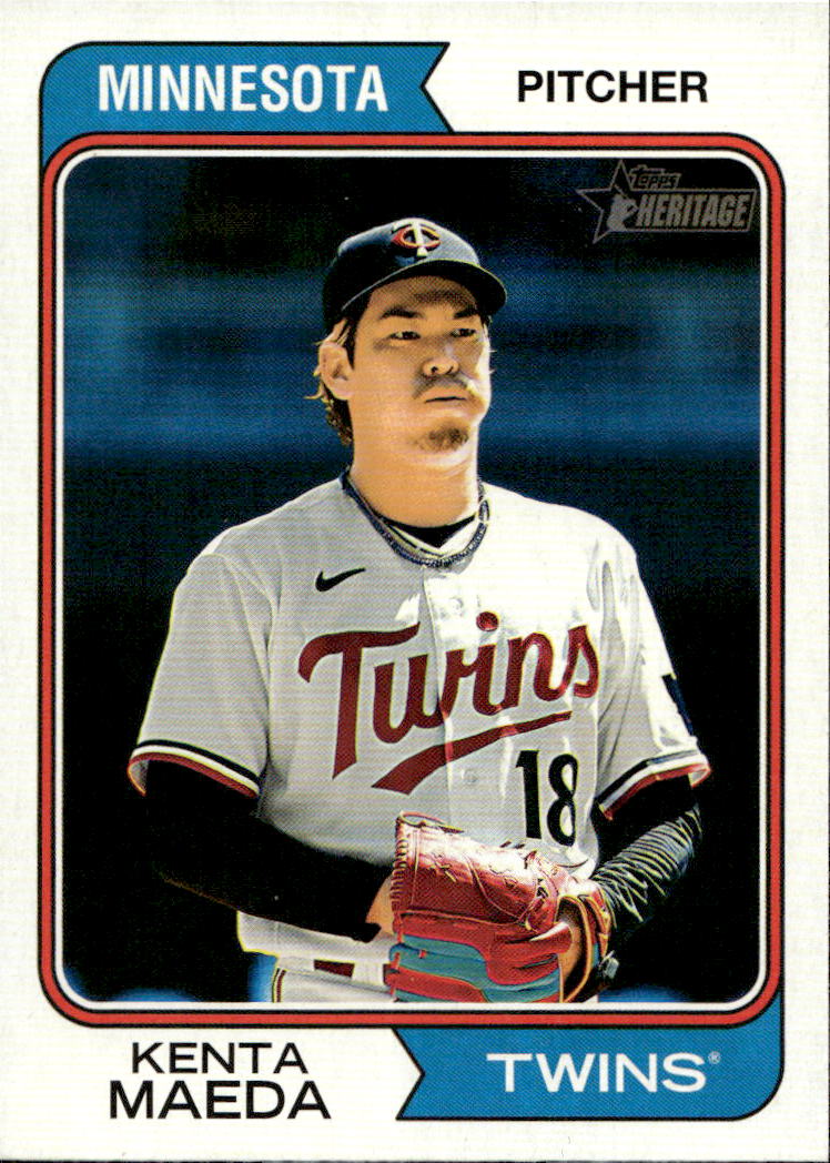 KENTA MAEDA 2023 Topps Heritage High Number Baseball