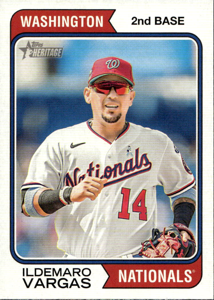 ILDEMARO VARGAS 2023 Topps Heritage High Number Baseball