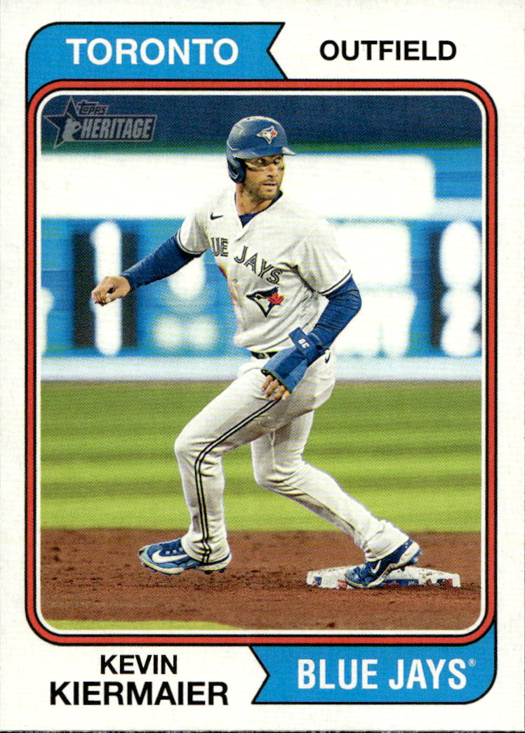 KEVIN KIERMAIER 2023 Topps Heritage High Number Baseball
