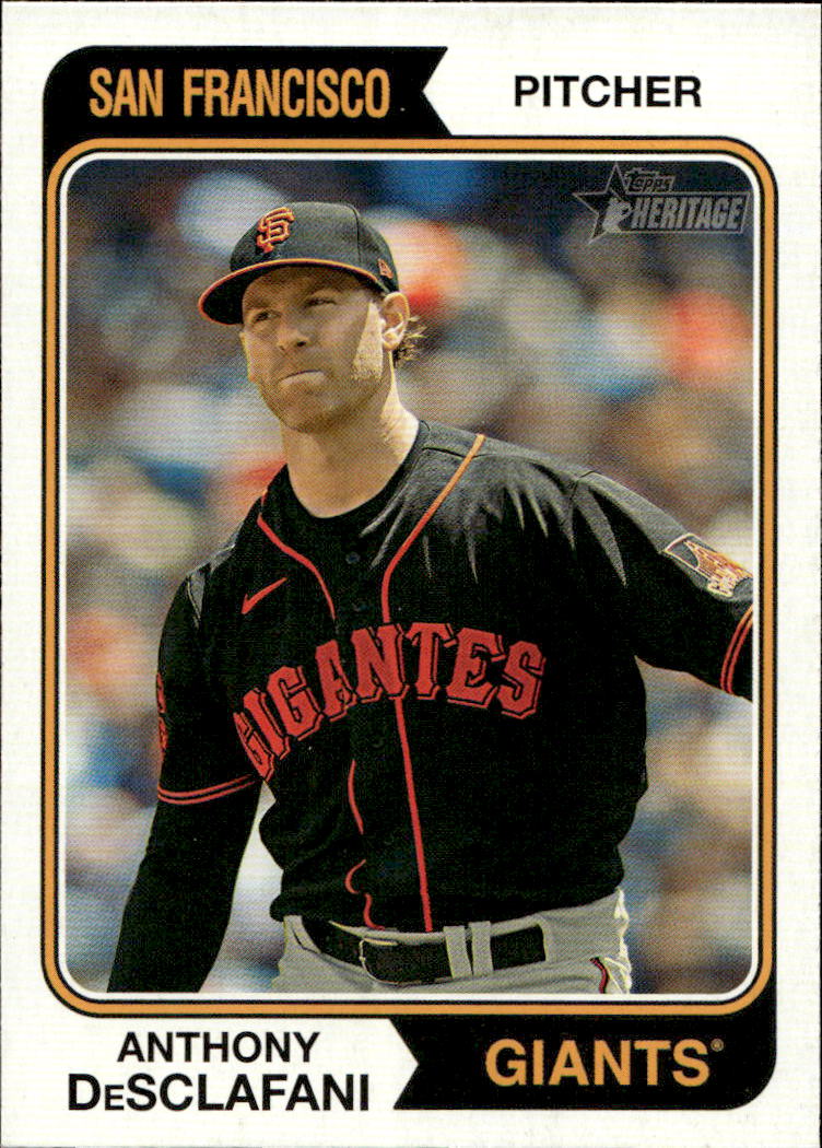 ANTHONY DESCLAFANI 2023 Topps Heritage High Number Baseball
