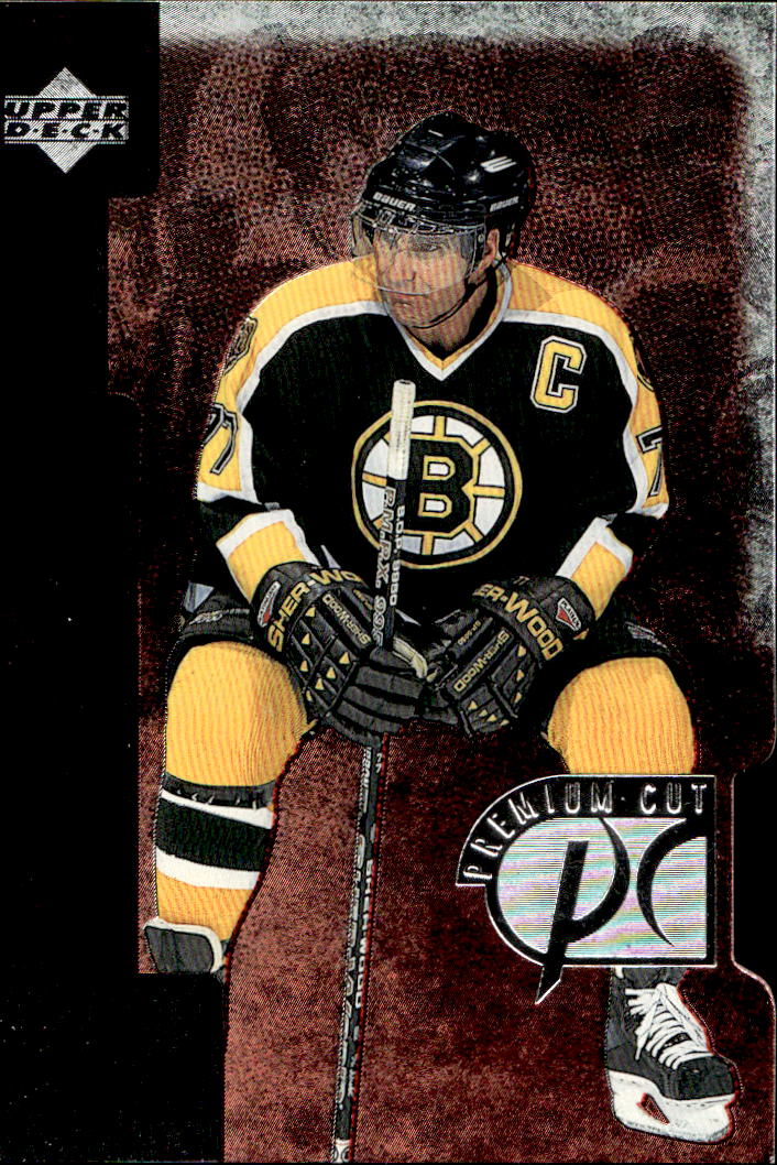 Double Diamond Premium Cut RAY BOURQUE 97-98 UD Black Diamond